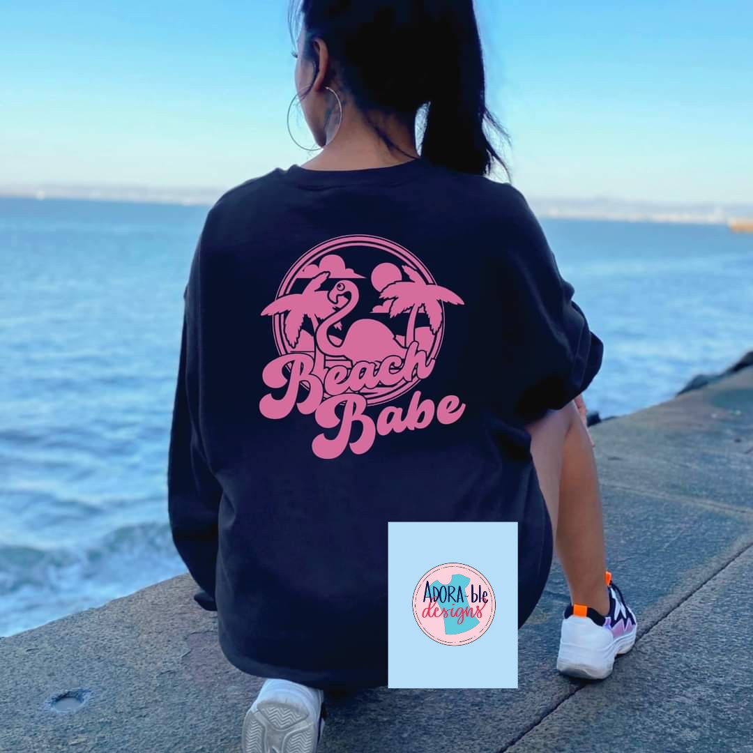 Beach Babe Flamingo