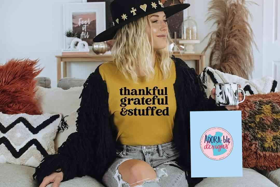 Thankful Stuffed Blessed