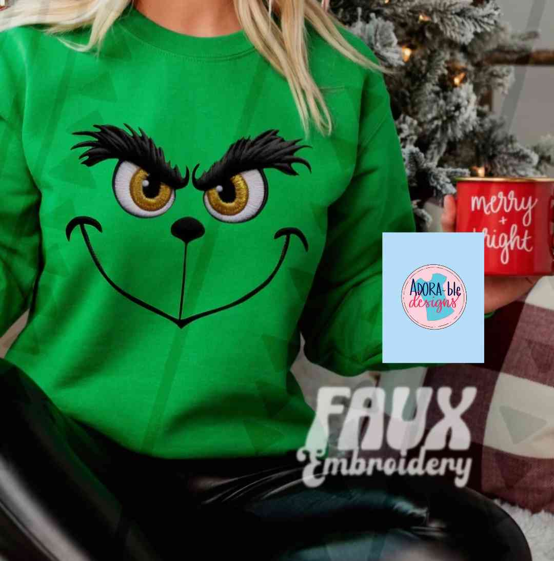 Grinch Face