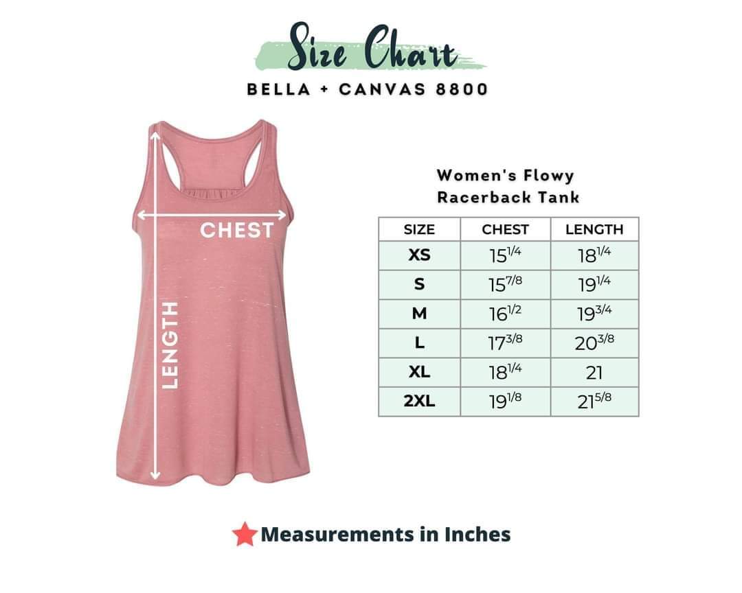 Bella Canvas Flowy Racerback