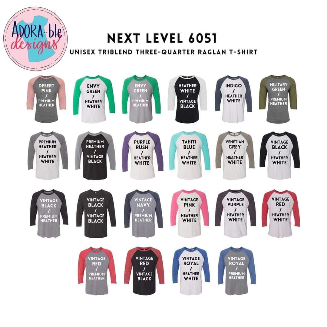 Next Level Three-Quarter Sleeve