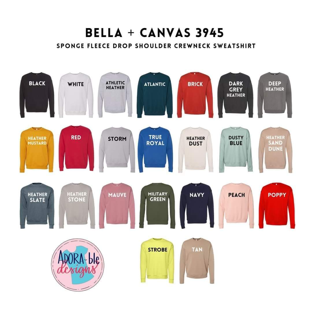 Bella Canvas Crewneck Sweatshirt
