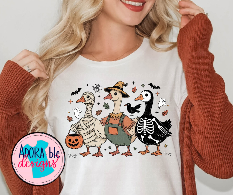 Halloween Geese