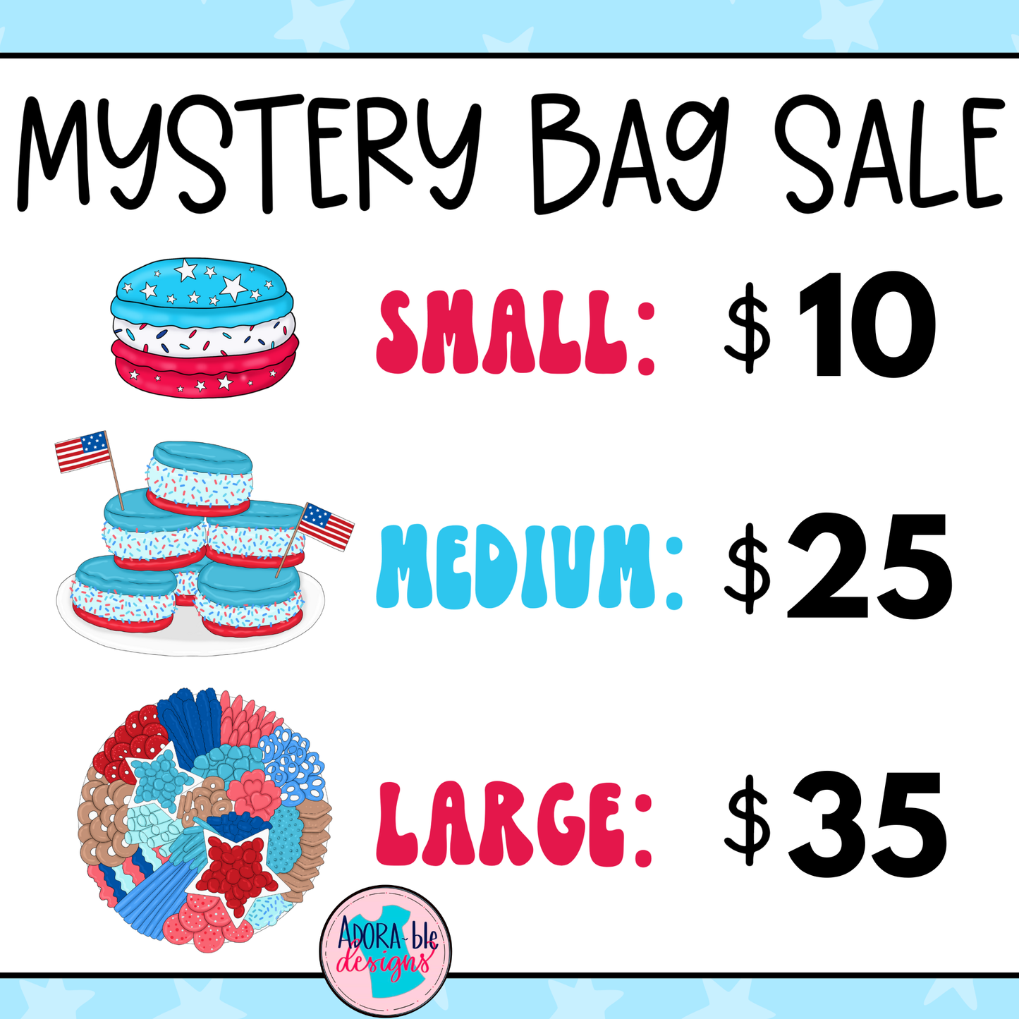 Patriotic Mystery $10 Bag