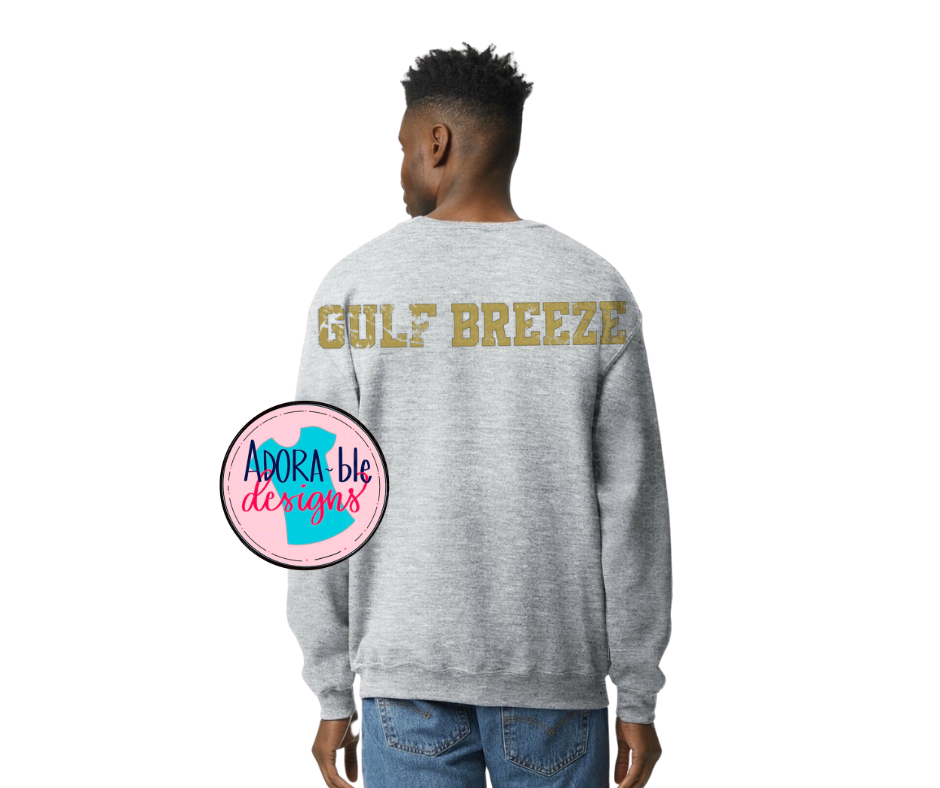 Home of the Dolphins - Gulf Breeze - Front & Back