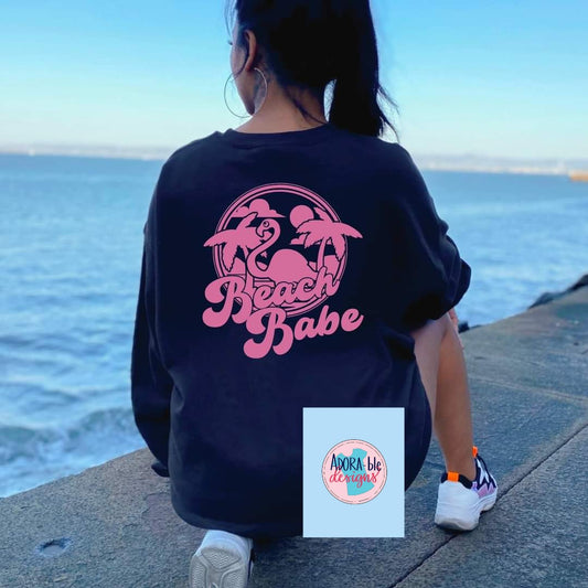 Beach Babe Flamingo