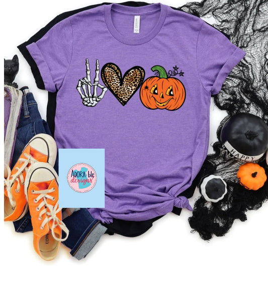 Peace Love Pumpkin