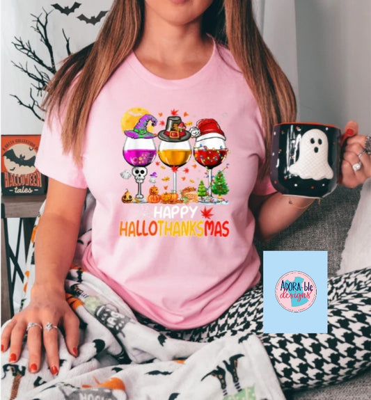 Happy Hallothanksmas Wine