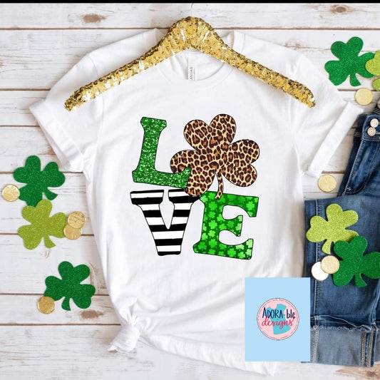Love Leopard St. Patty's