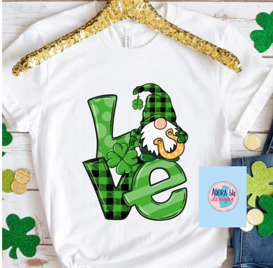 St Patty's Love Gnome