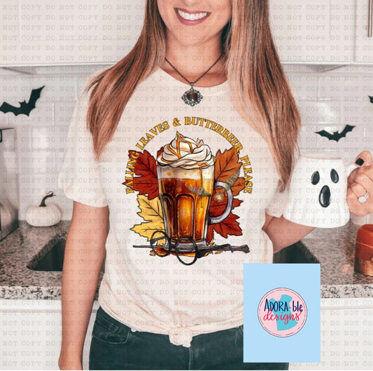 Falling Leaves & Butterbeer Please