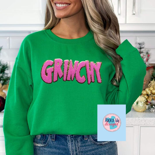 Grinchy Green Crewneck