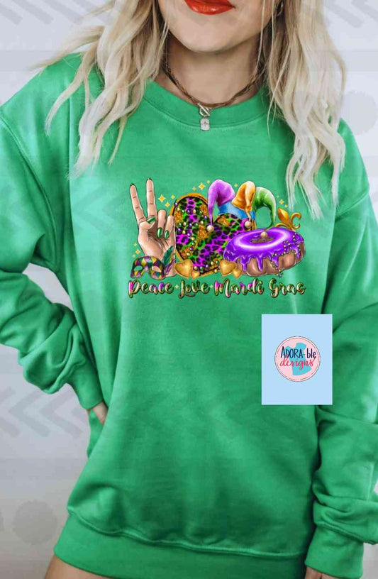 Peace Love MardiGras