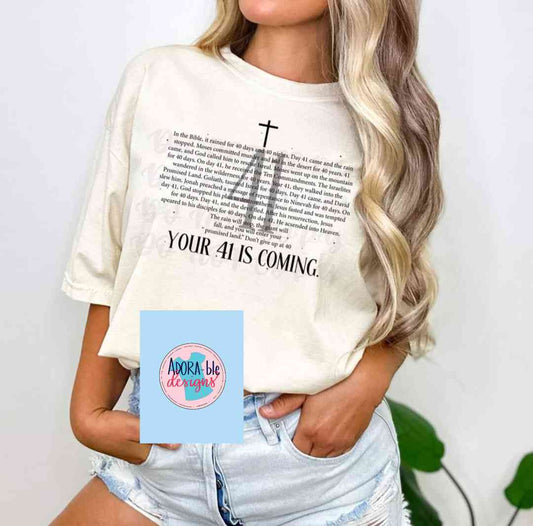 Your 41 is Coming