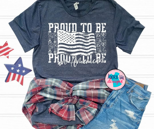 Proud to be an American