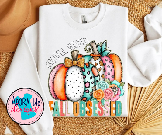 Grateful, Blessed, Fall Obsessed