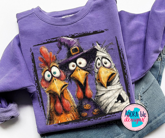 Halloween Chickens