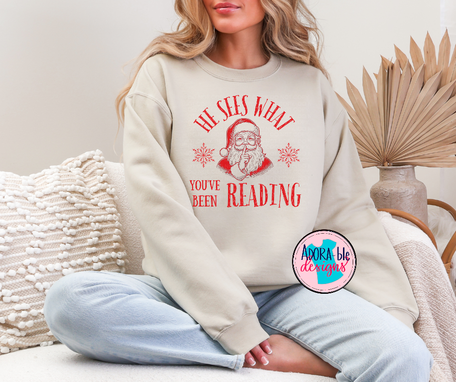 He Sees What You've Been Reading