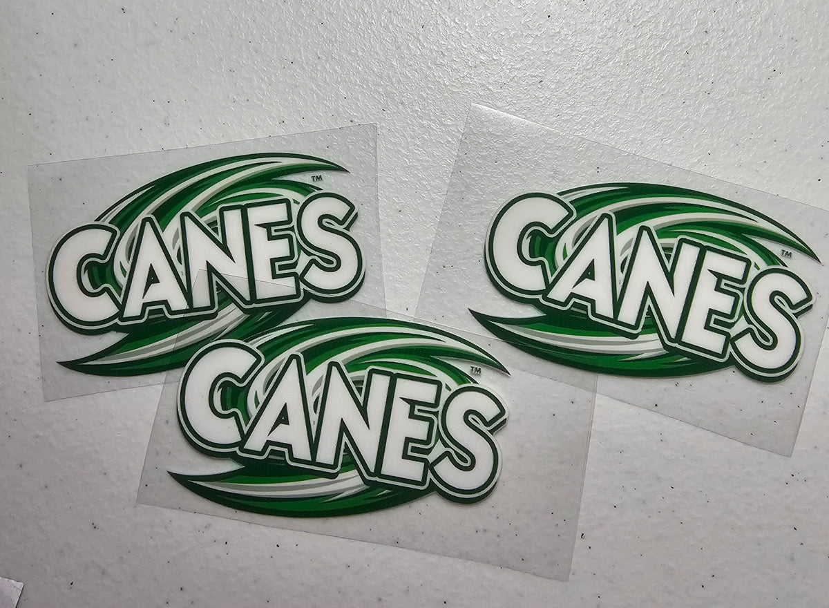 Hurricanes UVDTF Sticker