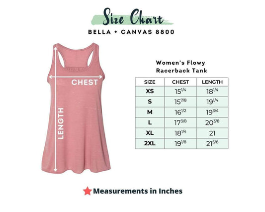 Bella Canvas Flowy Racerback