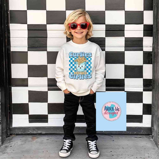 Curlies before Girlies