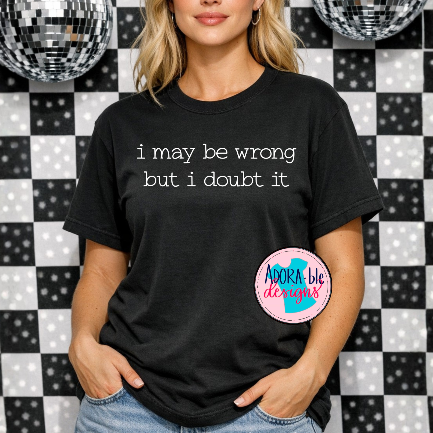 I May Be Wrong - White Design Version