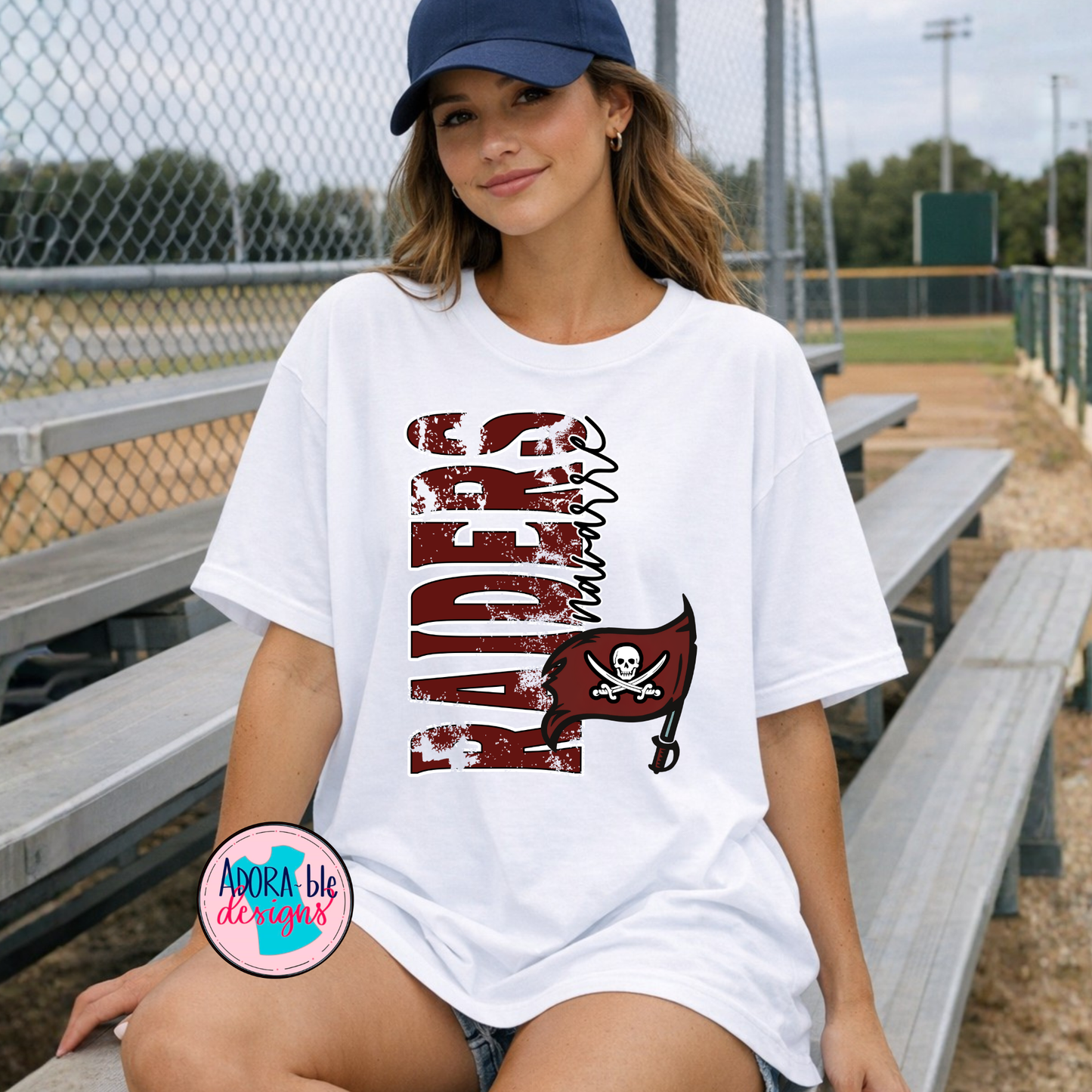Navarre Raiders Vertical Logo
