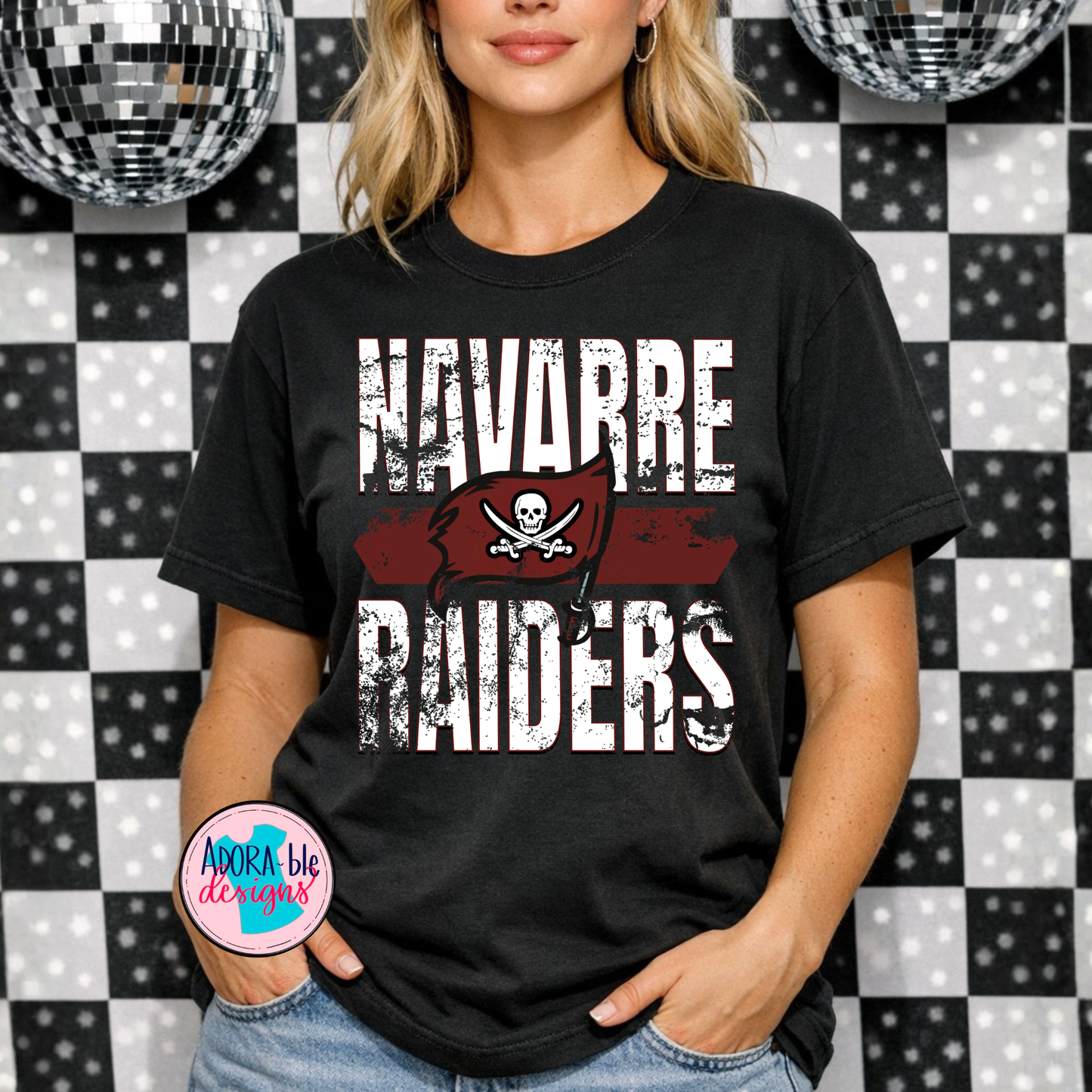 Navarre Raiders Stripe Flag