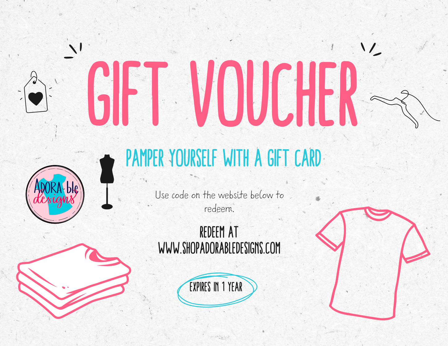 Adorable Designs Gift Card