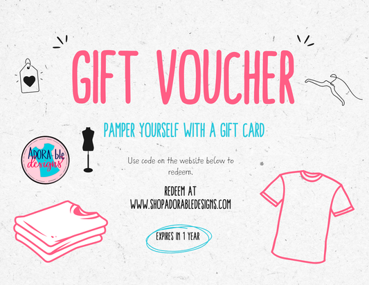 Adorable Designs Gift Card