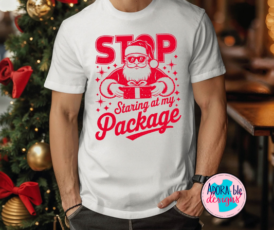 Stop Staring at my Package