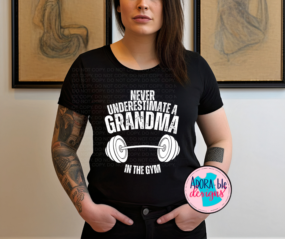 Never Underestimate a Grandma in the Gym