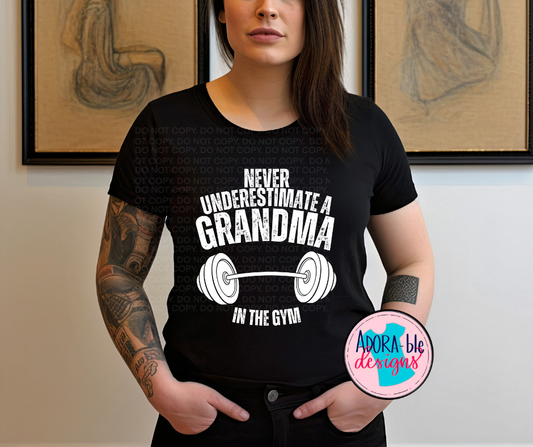 Never Underestimate a Grandma in the Gym