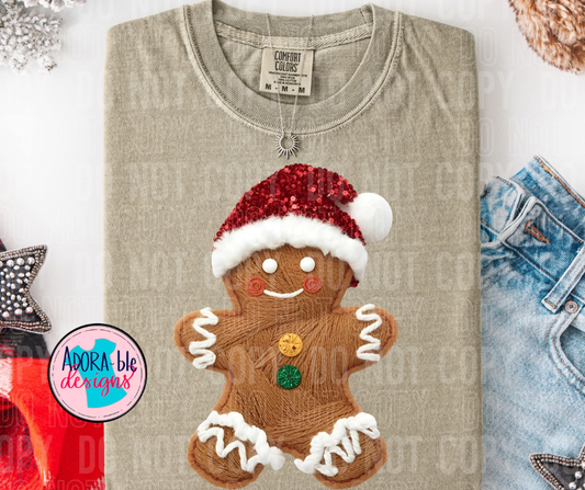 Stitched Gingerbread