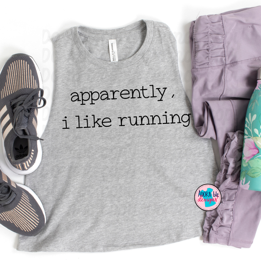 Apparently I Like Running Black Version