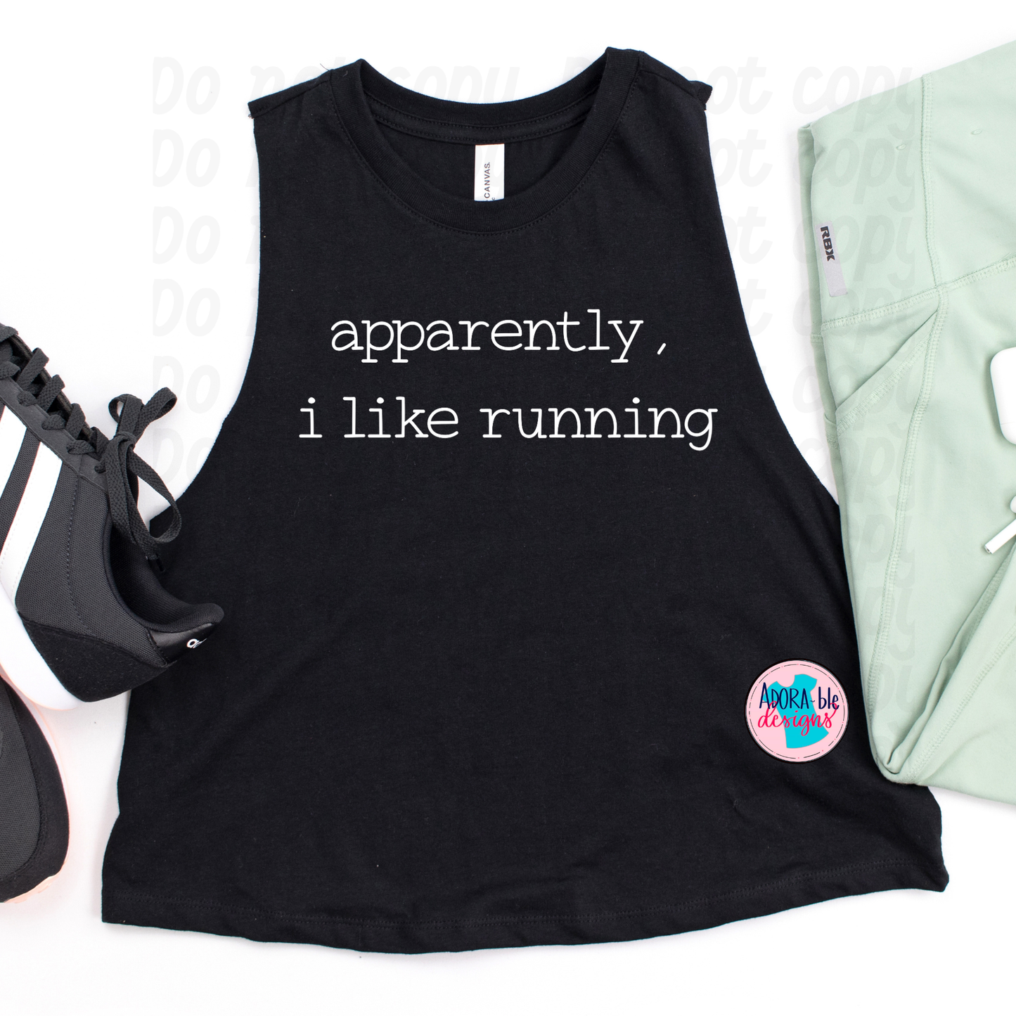 Apparently I Like Running White Version