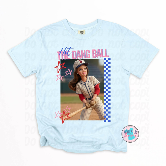 Doll Brunette Hit the Dang Ball