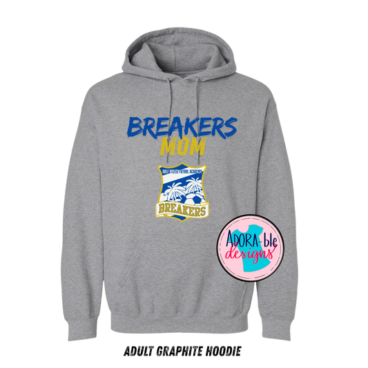 Breakers Mom Graphite Hoodie