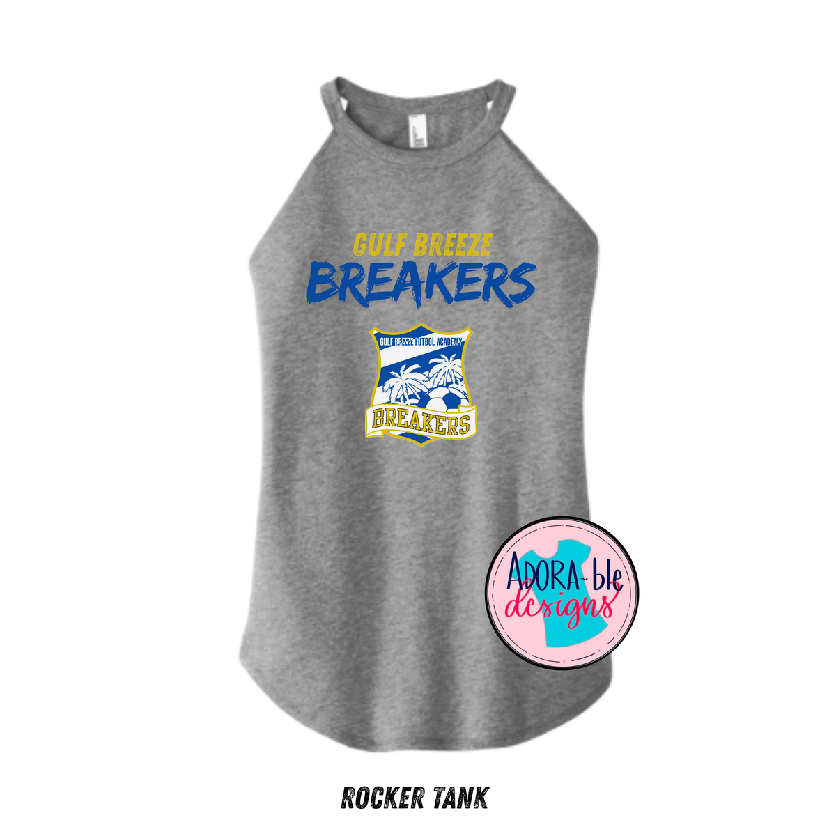 Gulf Breeze Breakers Rocker Tank