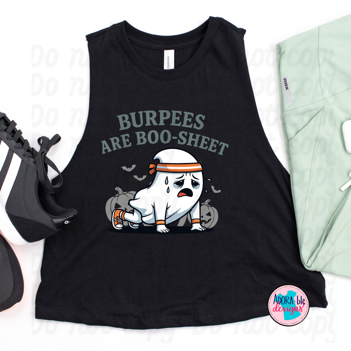 Burpees are Boo Sheet
