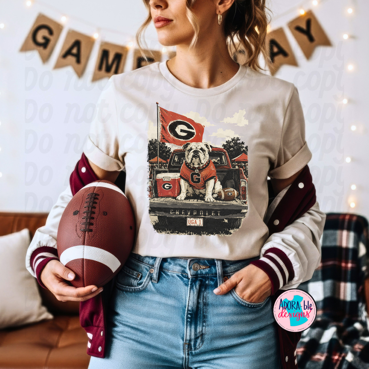 GA Dawgs tailgate