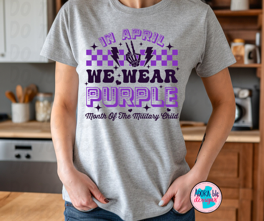 In April We Wear Purple