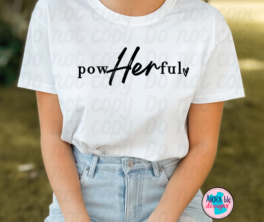 PowHERful front only