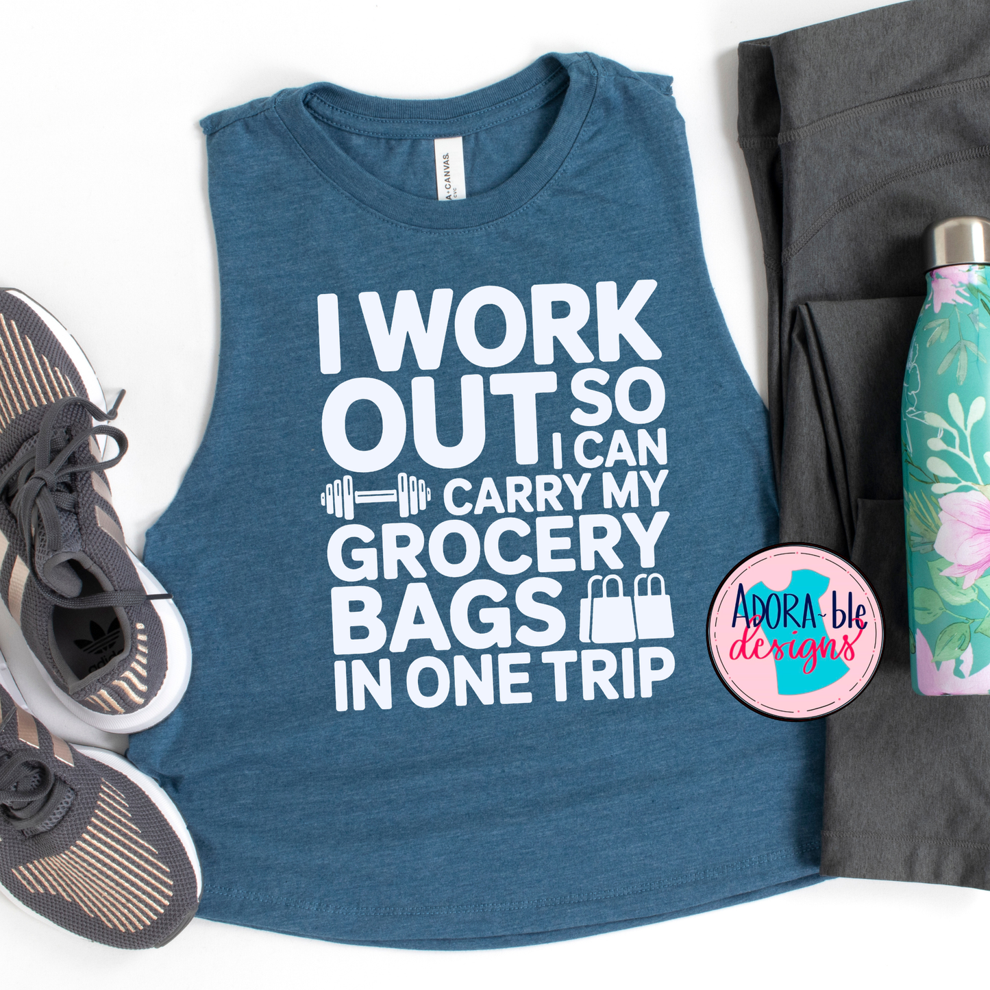 I Workout To Carry My Grocery Bags