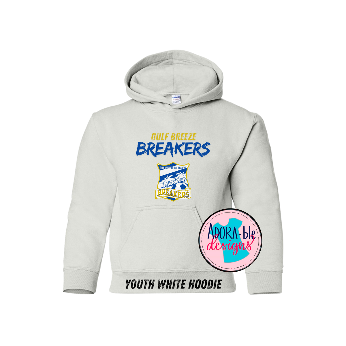 Youth Breakers White Hoodie