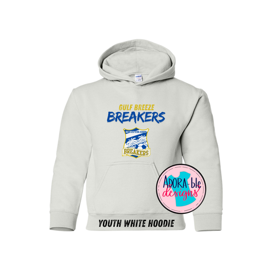Youth Breakers White Hoodie