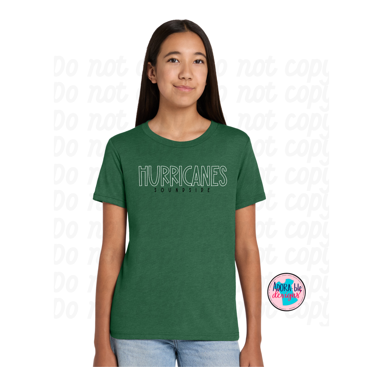 Youth Soundside Hurricanes Green T-shirt
