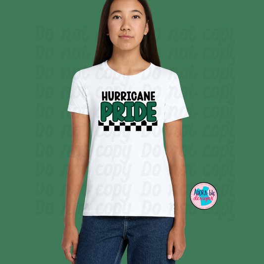 Youth White Hurricane Pride T-shirt